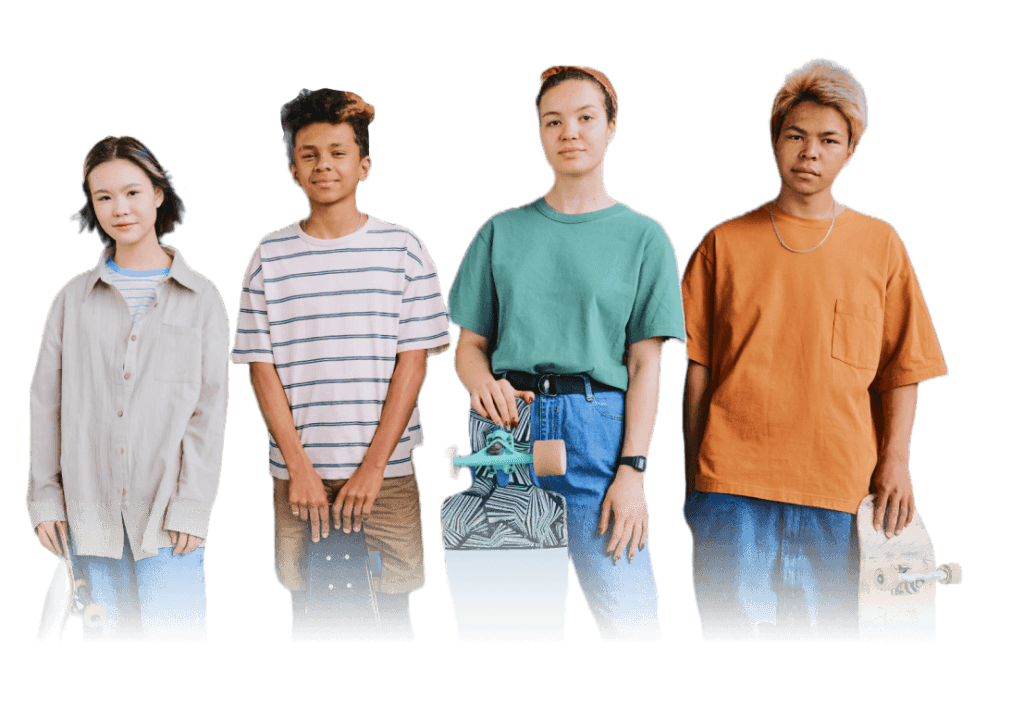 Skater Teenagers